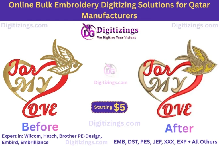 online bulk embroidery digitizing solutions for qatar manufacturers