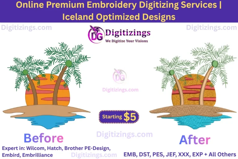 online premium embroidery digitizing services iceland optimized designs