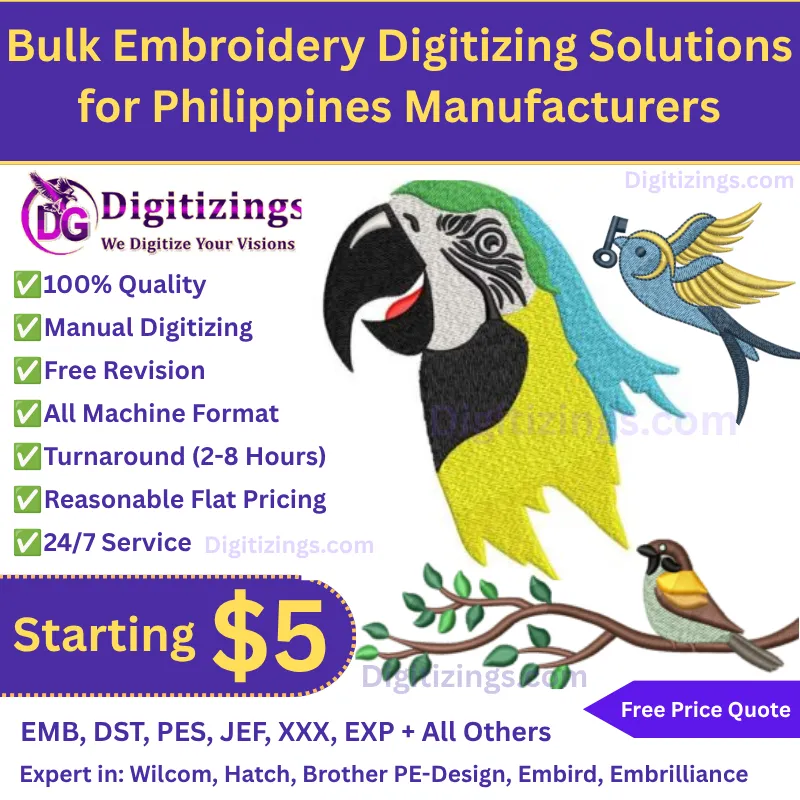 Fast & reliable bulk embroidery digitizing solutions for philippines manufacturers 1 bulk embroidery digitizing solutions for philippines manufacturers